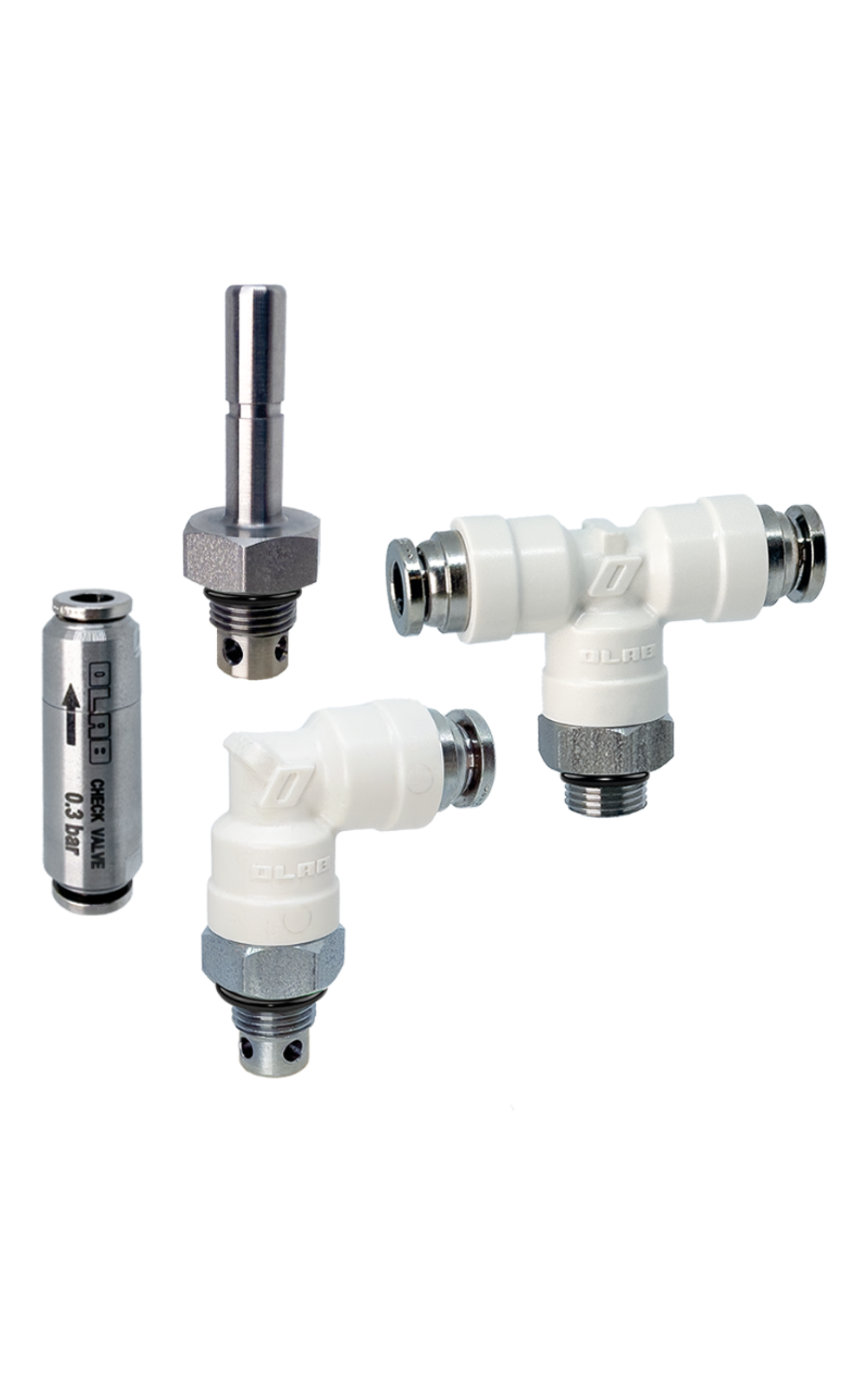 DUAL-SEAL PUSH-IN FCF 100 [FKM PLUS]  Raccordi inox OLAB